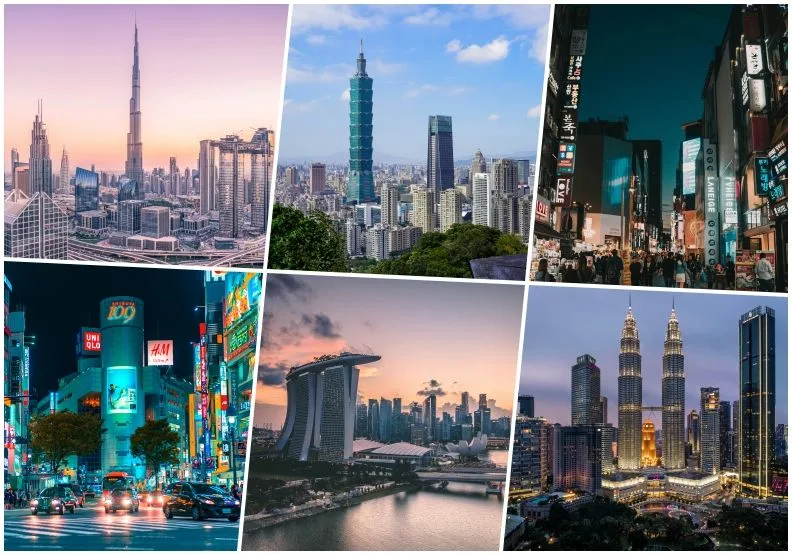 全球最受喜愛的10個亞洲國家。unsplash