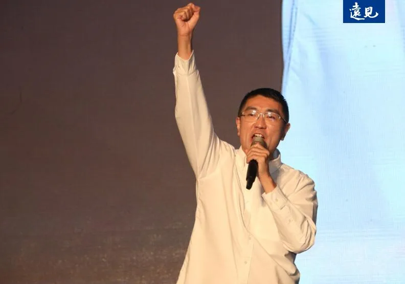 原先已冷卻的基隆市長謝國樑罷免案連署案，近期出現升溫跡象。圖為2022九合一選舉，謝國樑自行宣布當選基隆市長。蘇義傑攝