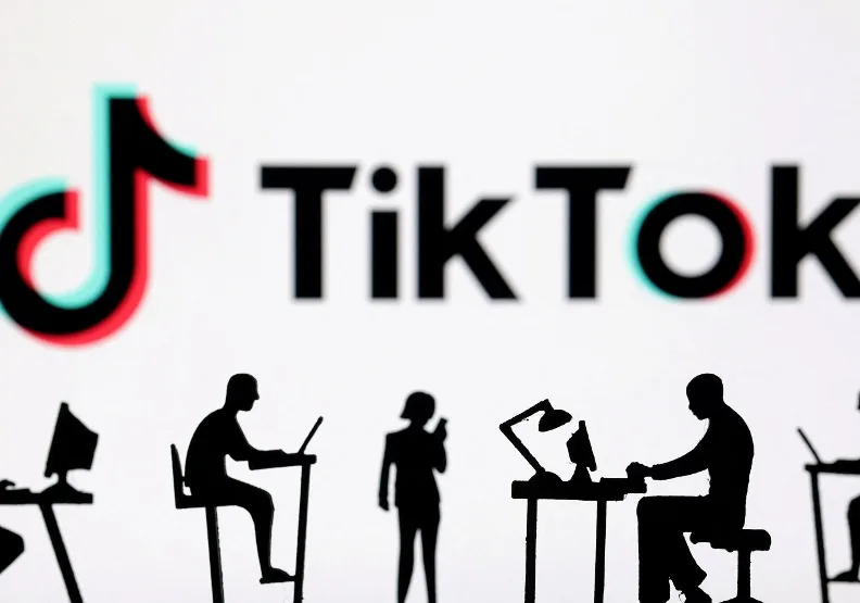 TikTok談判只是美中複雜經貿對話的一環。達志影像