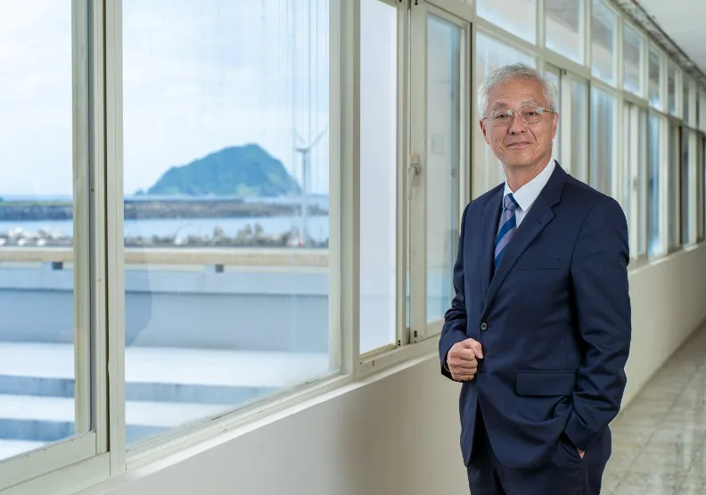 國立臺灣海洋大學副校長冉繁華博士。