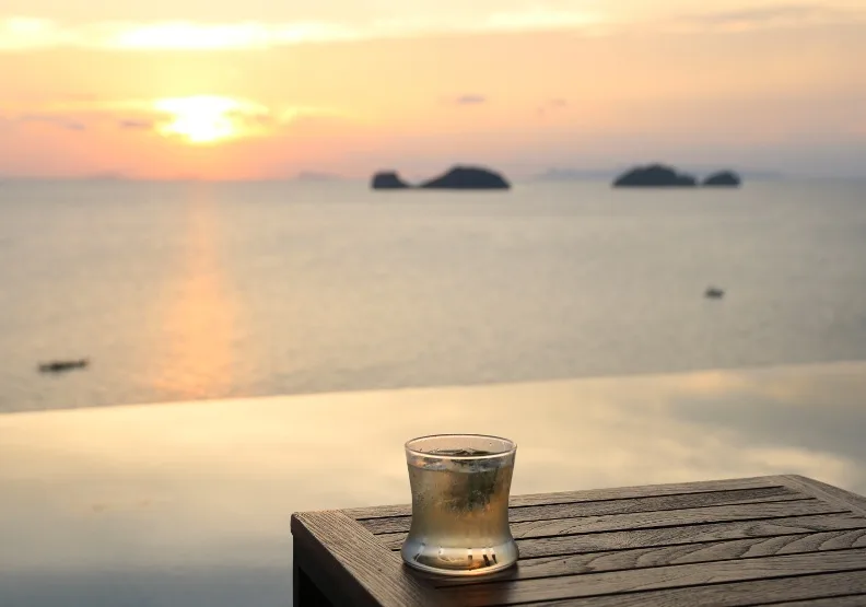 不管在旅途中、旅宿裡，美景當前，得有沁心茶香陪伴、合味好茶可飲，最是怡然。葉怡蘭提供