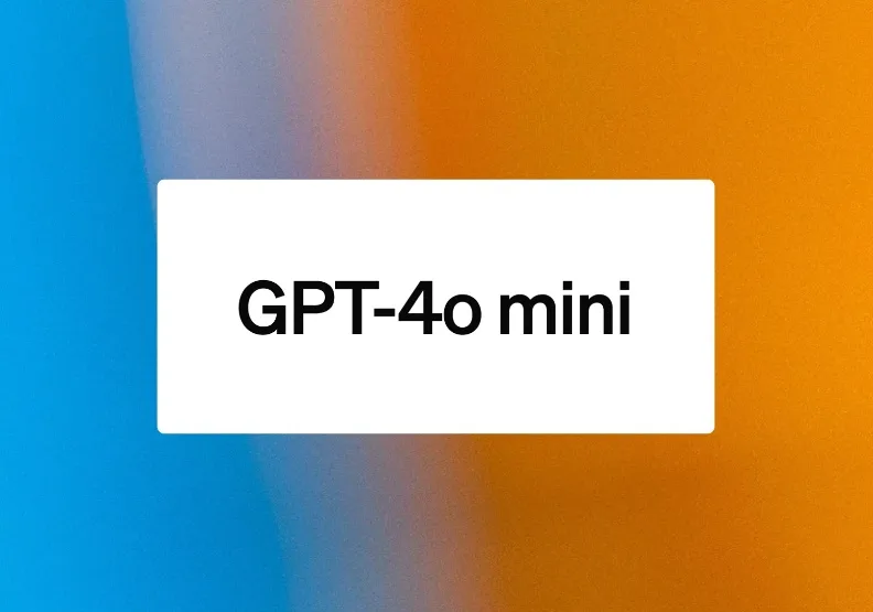 OpenAI推出全新產品GPT-4o mini，強調高效能、低成本。取自OpenAI