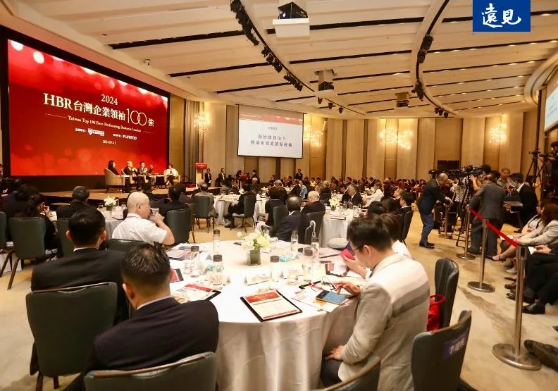 HBR台灣企業領袖100強贈獎典禮。張智傑攝
