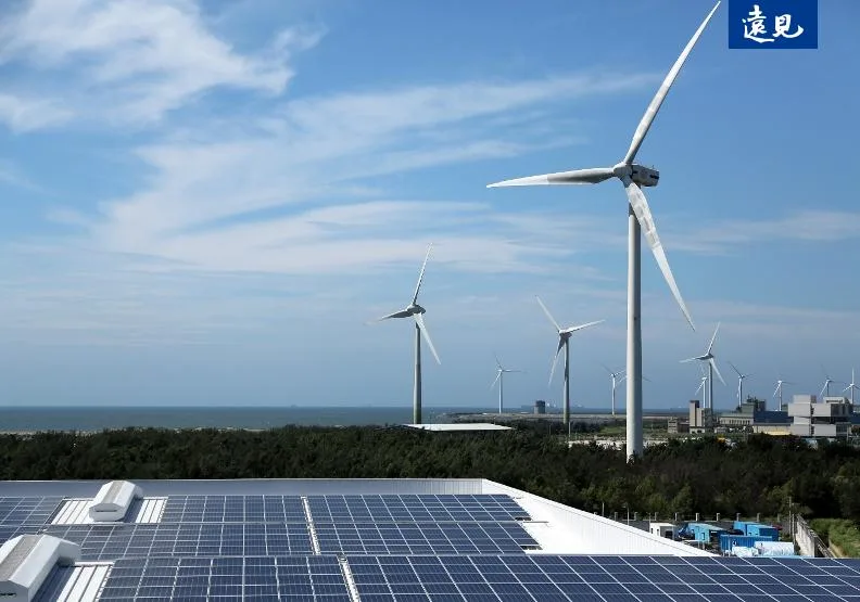 審計部最新報告揭露，政府能源轉型腳步緩慢，太陽光電與風電發展均未達標。張智傑攝