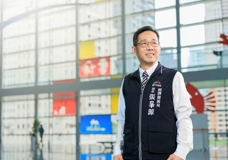 臺中經發局長張峯源局長看好「海線五雄」，期待與大肚山工具機黃金走廊並駕齊驅，成為臺中經濟發展新引擎。