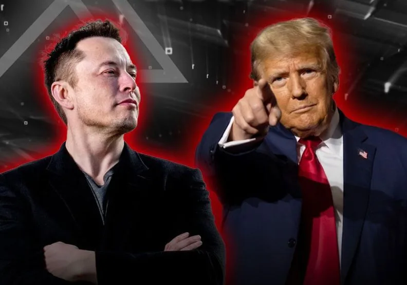 川普在社群平台X接受馬斯克專訪。取自X@realDonaldTrump