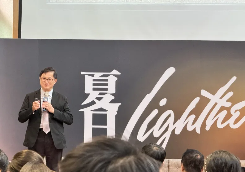 和碩董事長童子賢。取自經濟日報，王郁倫攝