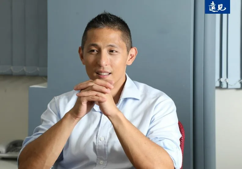「壯闊台灣聯盟」創辦人吳怡農。黃菁慧攝