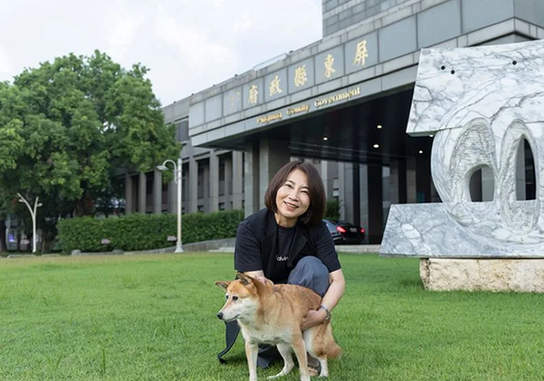 屏東縣長周春米提倡友善動物城市