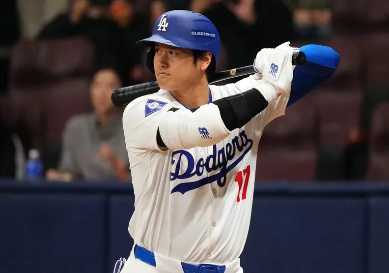 大谷翔平「50轟50盜」紀錄、意義重大的「50轟紀念球」拍出1.4億元高價，買家正是台灣的「優式資本」。取自MLB