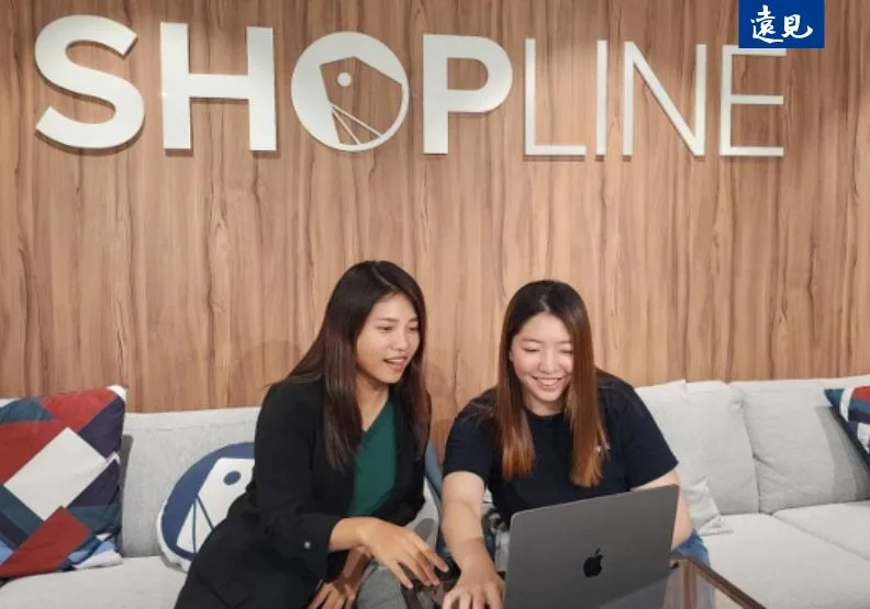 艾瑪絲資深品牌行銷經理王宣方（左）及SHOPLINE產品行銷副理熊育姍 （右）分享如何透過團購精準獲客及留客。廖君雅攝