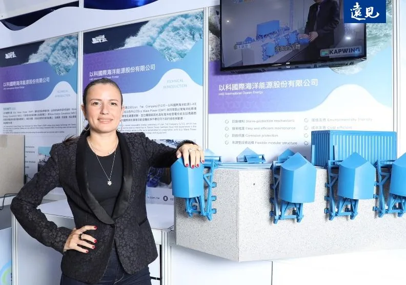 ECO WAVE POWER創辦人伊娜．布瑞弗曼（Inna Braverman）。黃菁慧攝