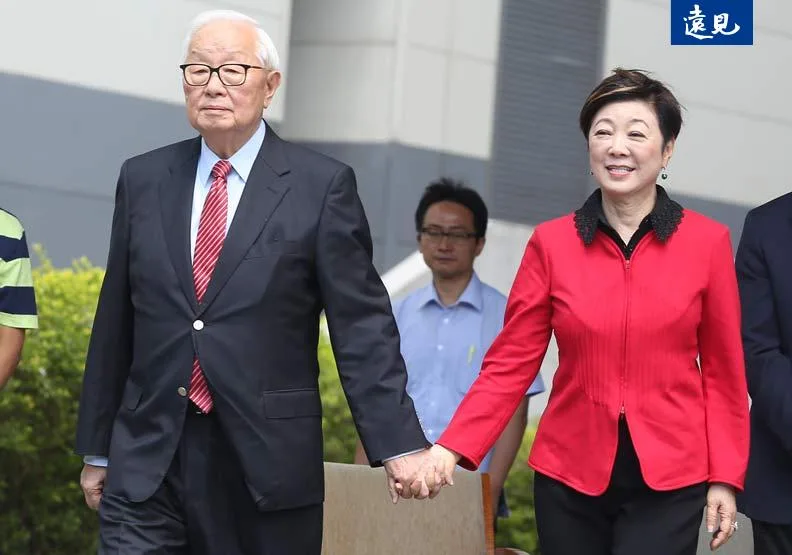 台積電創辦人張忠謀與另一半張淑芬，相伴走過23年婚姻。蘇義傑攝