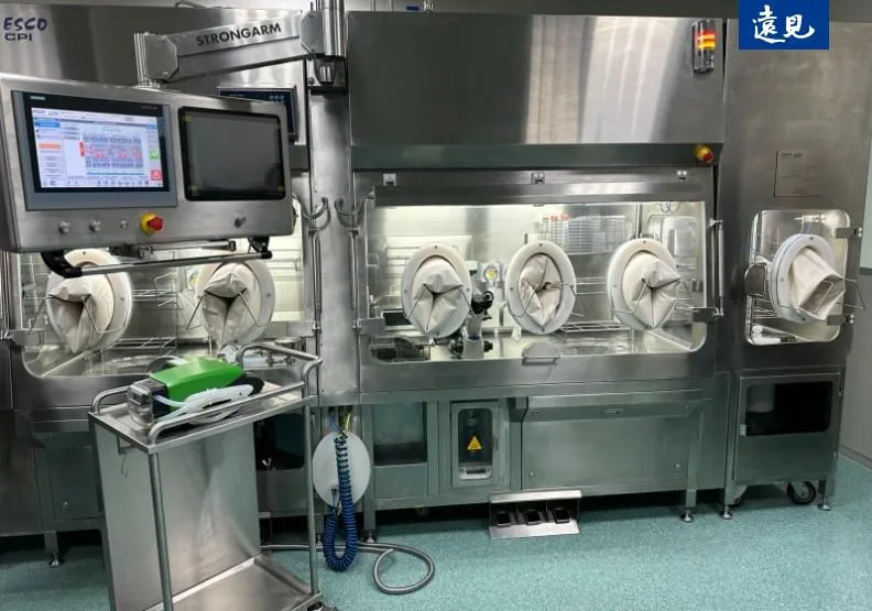 啟弘生技竹北製廠23日正式啟用，為台灣首家GMP病毒載體商業用量產廠。周彥妤攝