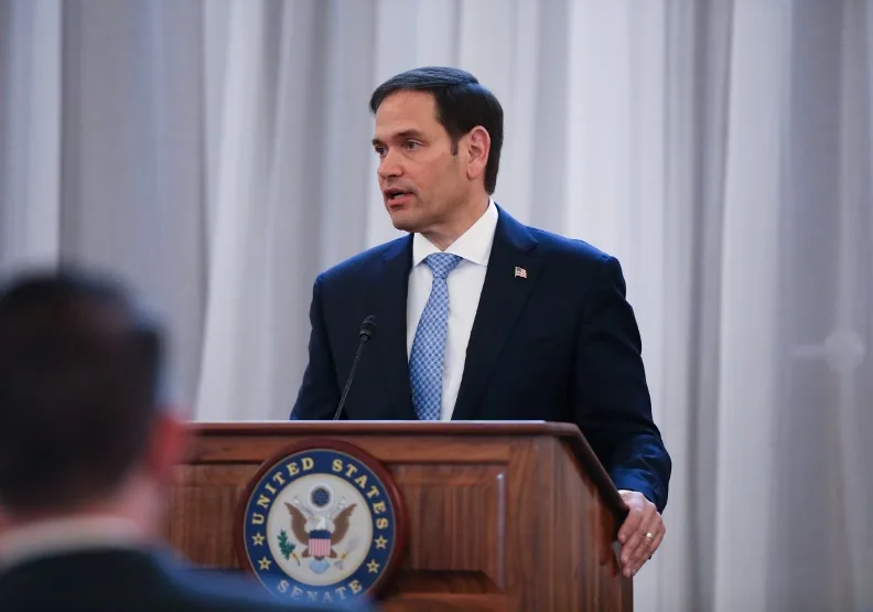 美國國務卿盧比歐。取自rubio.senate.gov