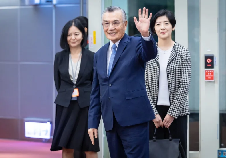 2024年APEC年會將在秘魯首都利馬登場，台灣領袖代表林信義12日晚間啟程。Flickr by 總統府