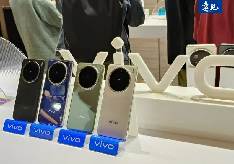 vivo X200系列搭載聯發科天璣9400晶片。邱莉燕攝