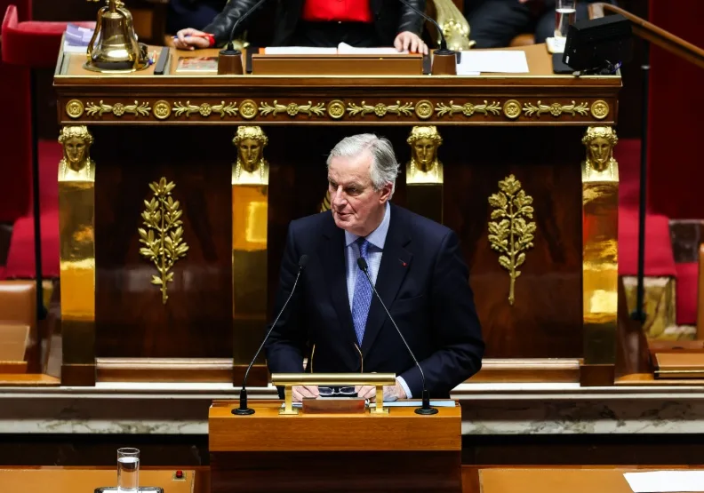法國總理巴尼耶。取自X@MichelBarnier