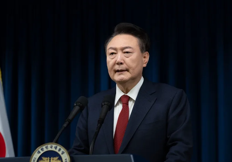 南韓總統尹錫悅。取自韓國總統室官網