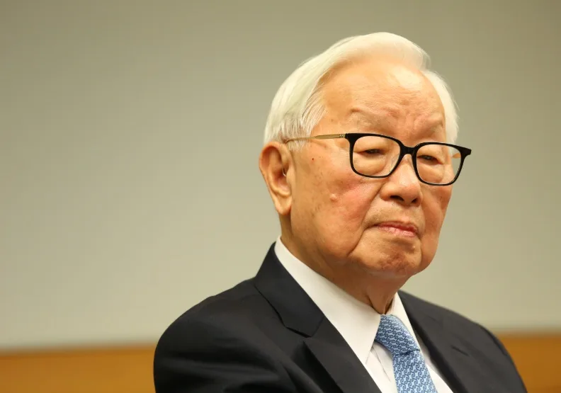 台積電創辦人張忠謀。賴永祥攝