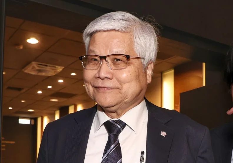 台積電董事長魏哲家下午主持完法說會後，傍晚匆匆趕赴台大集思會議中心，以「如果沒有台積電」為題演講。取自經濟日報，侯永全攝