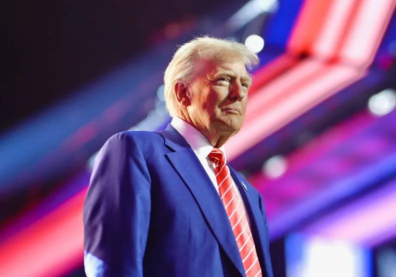 美國總統川普。取自臉書@Donald J. Trump 