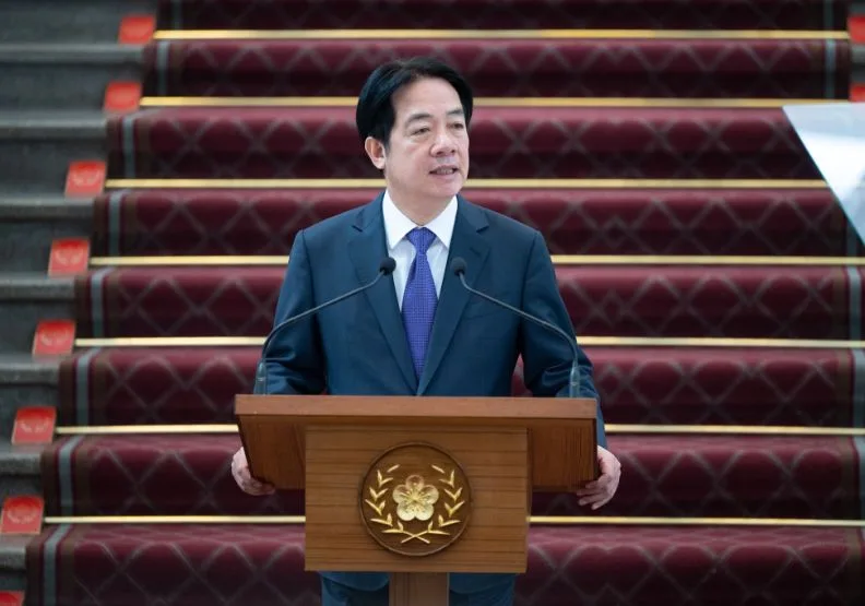 總統賴清德於14日召開2025年首場國安高層會議。Flickr by 總統府