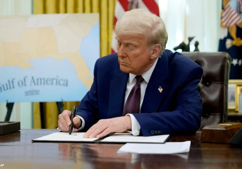 美國總統川普。取自X@WhiteHouse