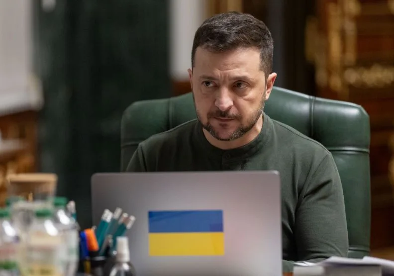 烏克蘭總統澤倫斯基。取自X@ZelenskyyUa
