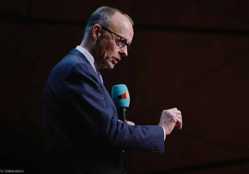 CDU黨魁梅爾茨（Friedrich Merz）成為下一屆德國總理的熱門人選。取自X@_FriedrichMerz