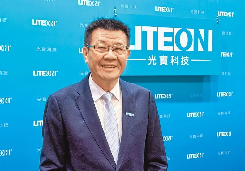 光寶總經理邱森彬。取自臉書@光寶LITEON Life