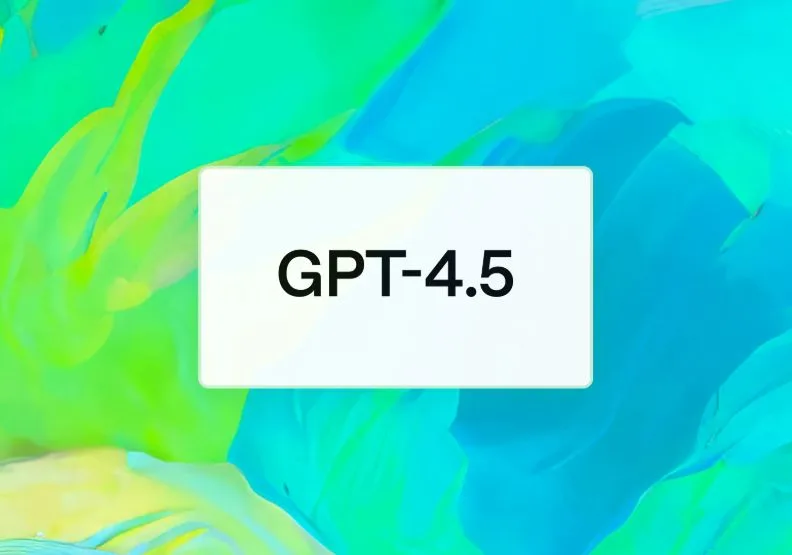 OpenAI介紹更聰明、更昂貴的GPT-4.5模型，再度將AI能力往前推進。取自OpenAI官網