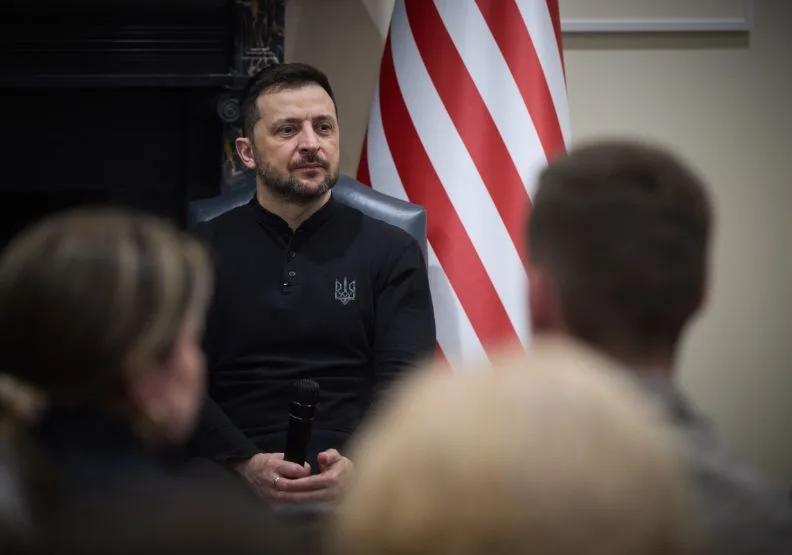 烏克蘭總統澤倫斯基。取自X@ZelenskyyUa