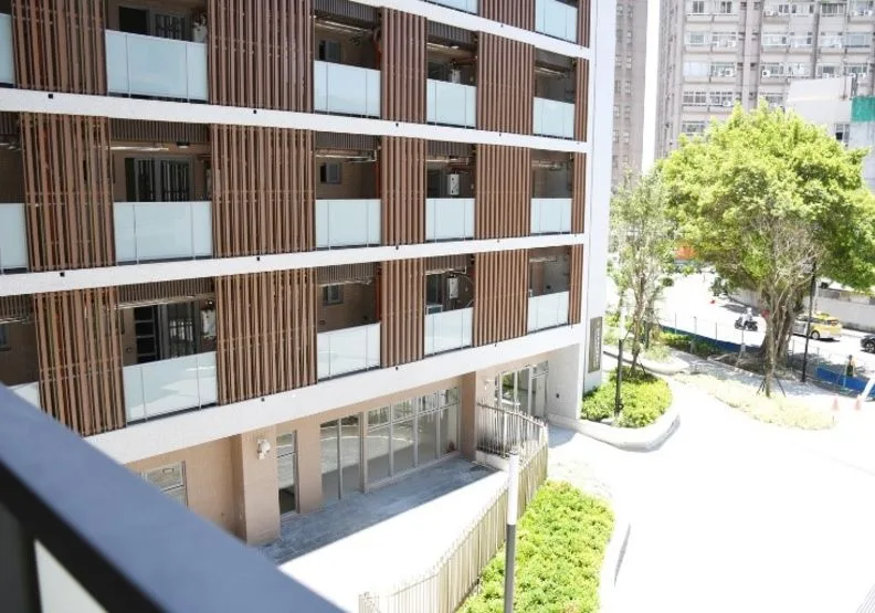 北投區新奇岩社會住宅。取自台北市政府安心樂租網