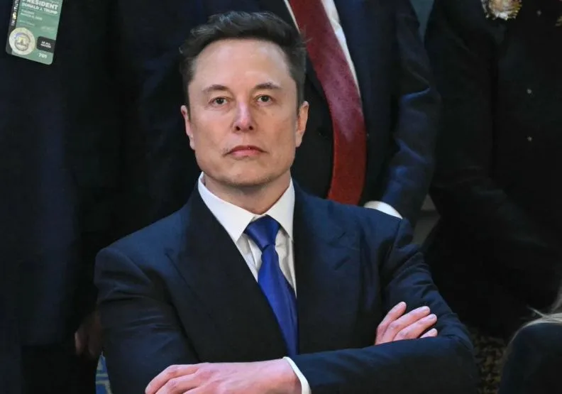 特斯拉執行長馬斯克。取自X@Tesla Owners Silicon Valley
