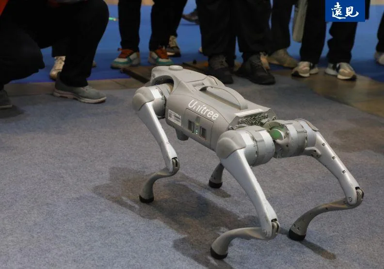 宇樹機器狗「Go2」。蘇義傑攝。