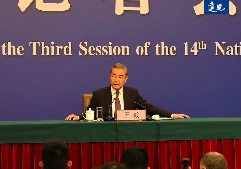中國外交部長王毅。蘇義傑攝