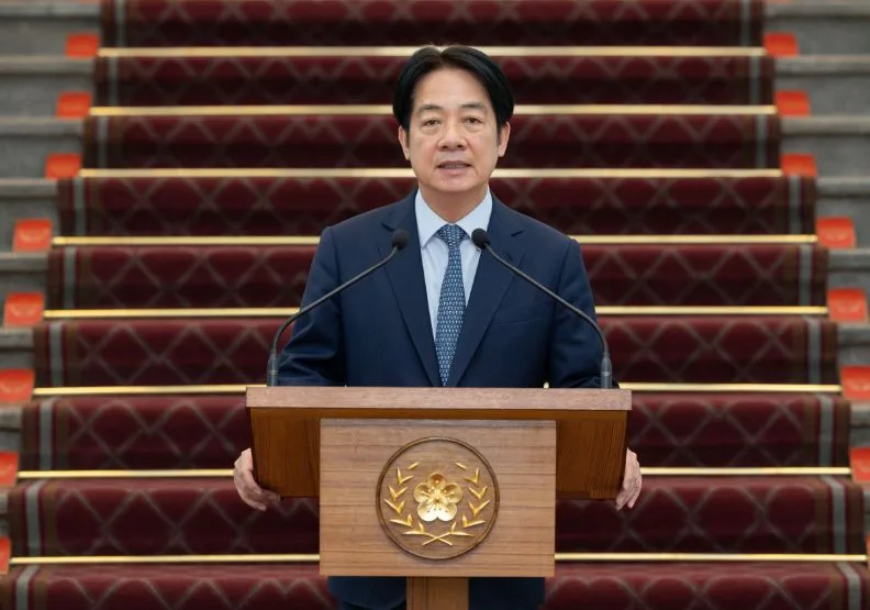 總統賴清德。總統府提供
