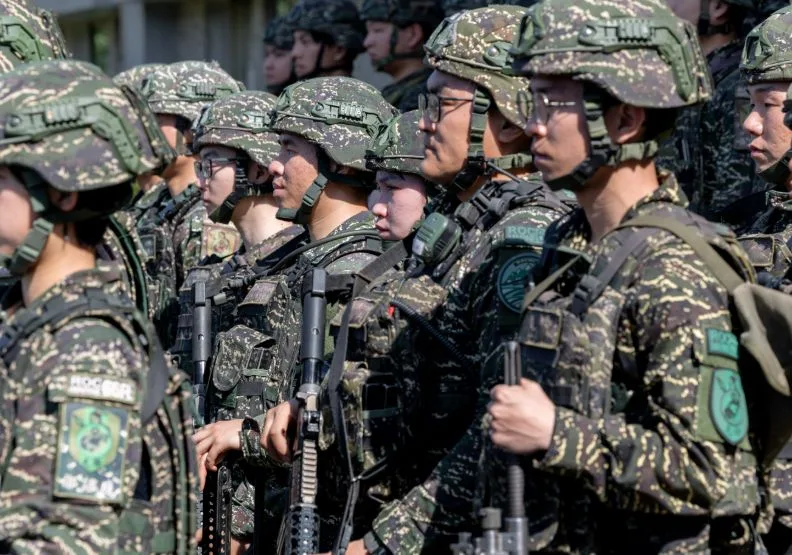 中華民國國軍。總統府提供