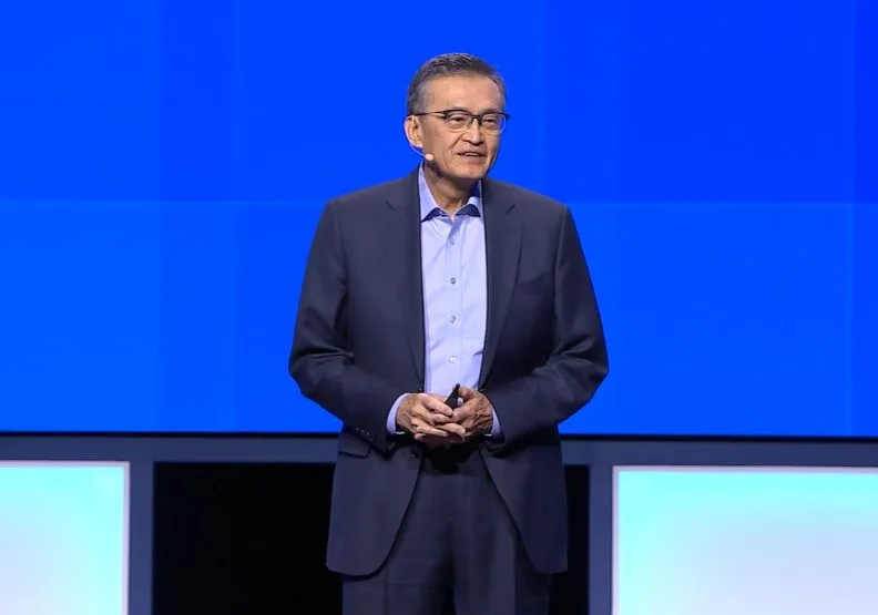 Intel Vision 2025年度大會上，新任執行長陳立武首次發表公開演說。取自YouTube@Intel Business