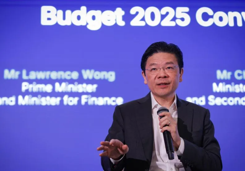 新加坡總理黃循財。取自臉書@Lawrence Wong