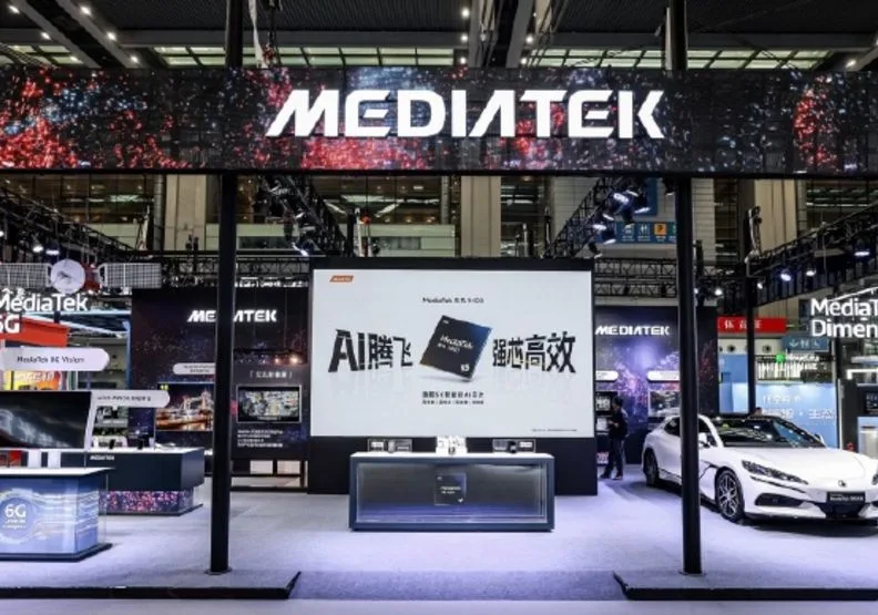 圖為2025年中國電子信息博覽會。取自聯發科技官方微博