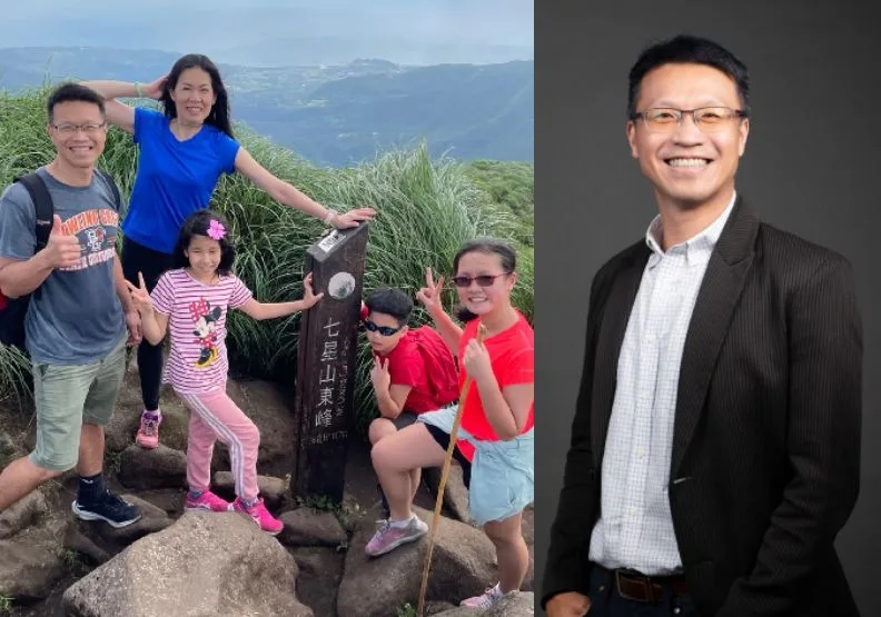 臺灣師大體育與運動科學系主任、特聘教授張育愷在成為三寶爸之後，從孩子還小時，就常常全家一起去運動。未來Family提供