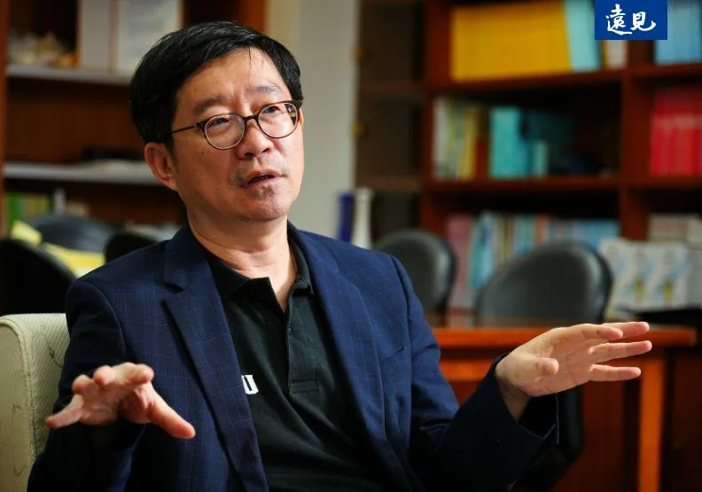 中華經濟研究院院長連賢明接受《遠見》專訪。陳之俊攝