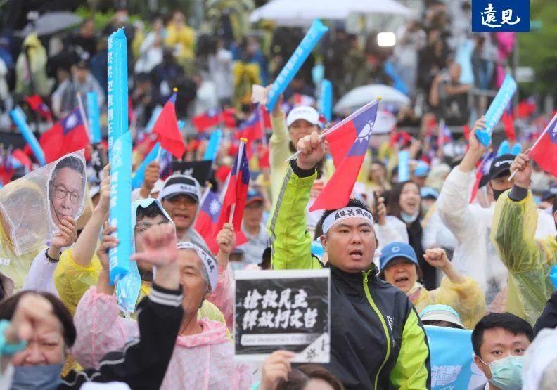 426反綠共戰獨裁凱道大遊行，蘇義傑攝影。