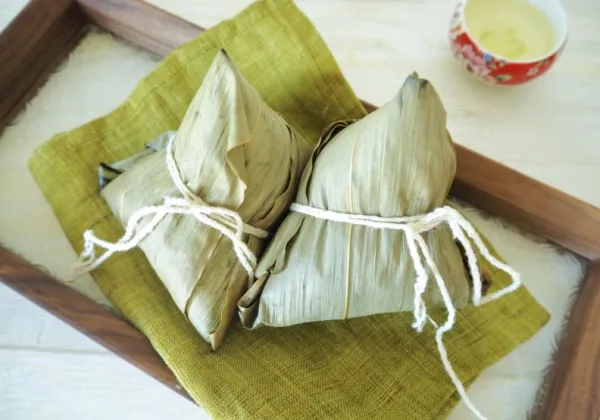 素粽子DIY！營養師分享素食粽子做法：毛豆、杏鮑菇入菜，高蛋白好吃不脹氣