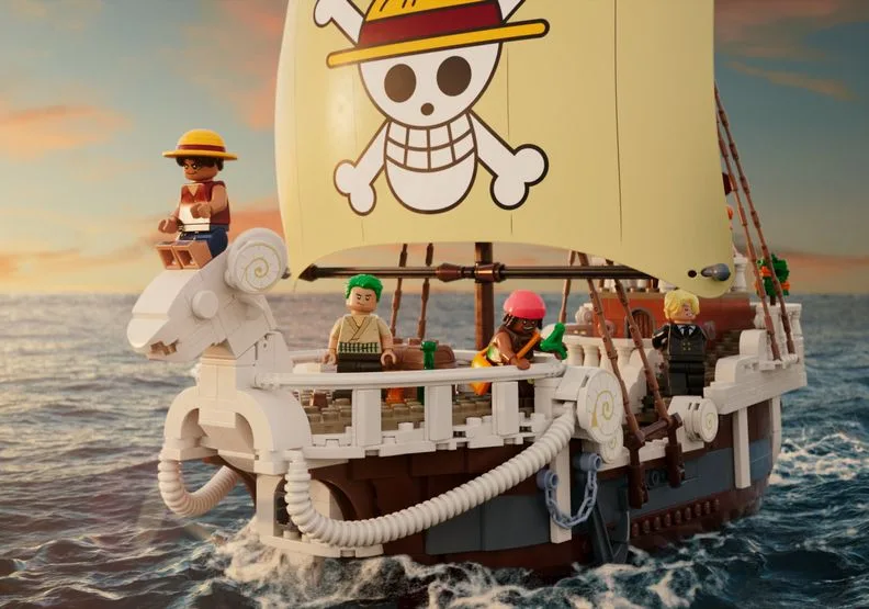 樂高經典重現前進梅利號。LEGO