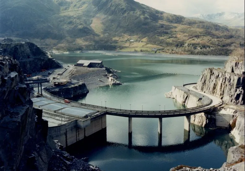 迪諾維（Dinorwig）發電站。X by @nationalgriduk