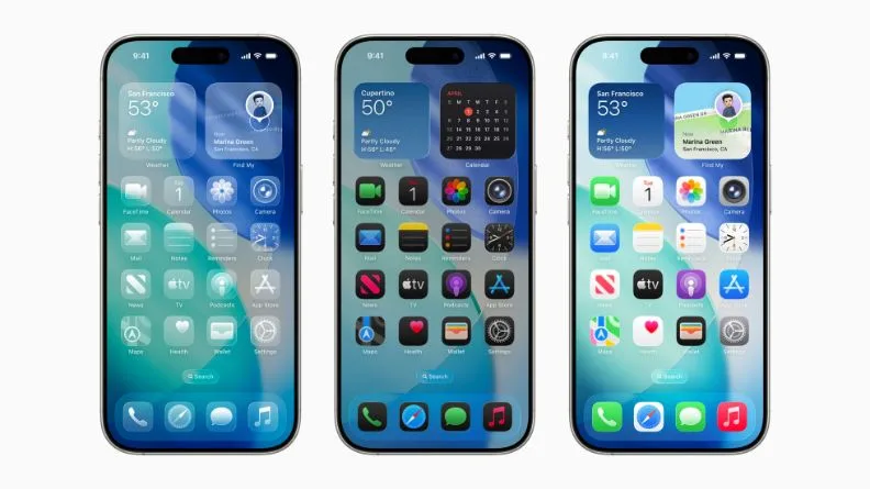 蘋果（Apple）全球開發者大會（WWDC 2025）在台灣時間6月10日凌晨揭曉iOS 26 Beta。取自Apple