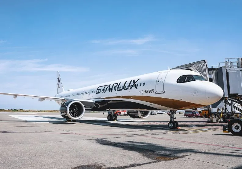 星宇航空。取自臉書@STARLUX Airlines
